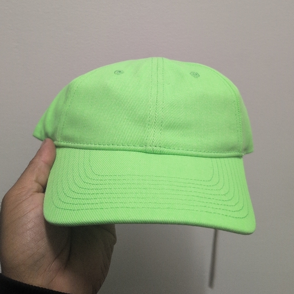 Skims Women's Men's Neon Green Baseball Cap